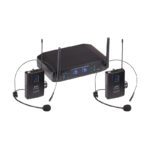 SOUNDSATION WF-U216PP UHF DOUBLE 16-Channel Wireless System With 2 Headset Mics And 2 Bodypacks