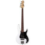 ESP LTD AP-204 Snow White Bass Guitar