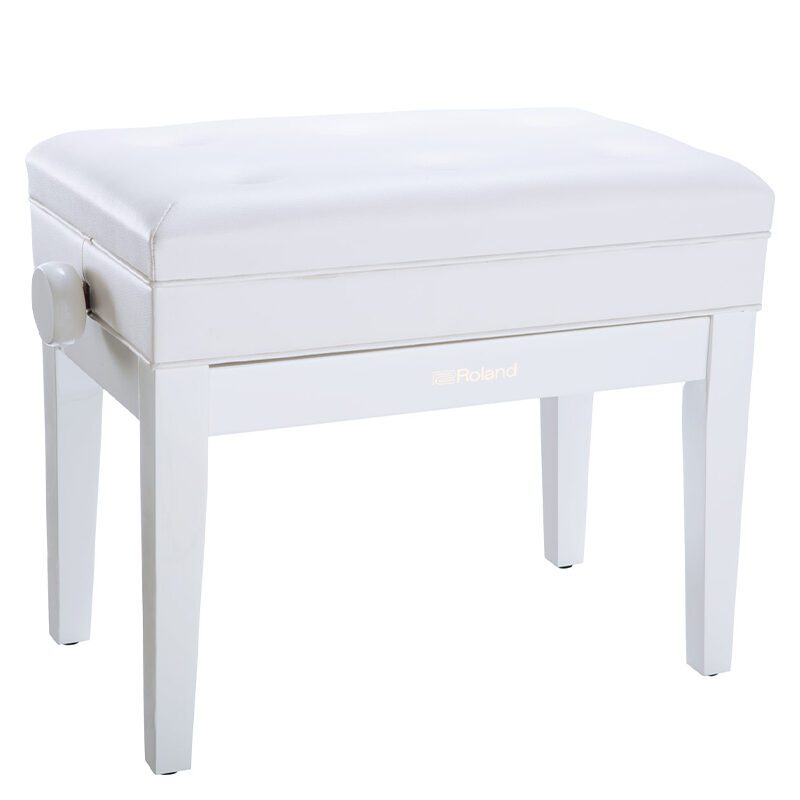 ROLAND RPB-400WH Satin White Piano Bench