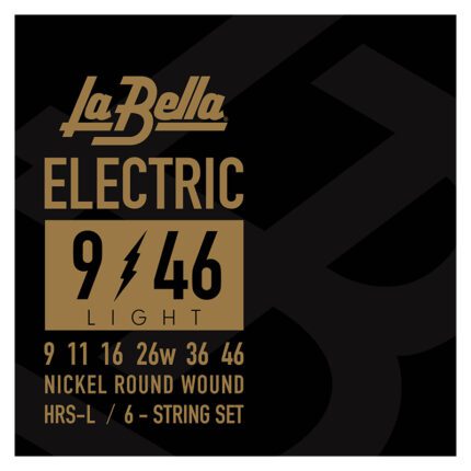 LA BELLA HRS-L Electric Guitar Set – Light 9-46