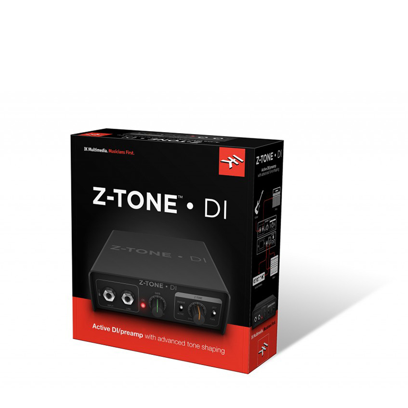 IK Multimedia Z-Tone DI Active Guitar DI And Split Box IK Multimedia Z-Tone DI Active Guitar DI And Split Box