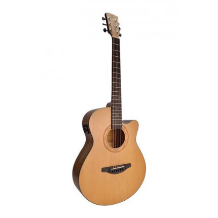 SOUNDSATION EN40CE-NTS Orchestra Cutaway Electro/Acoustic Guitar With Solid Spruce Top
