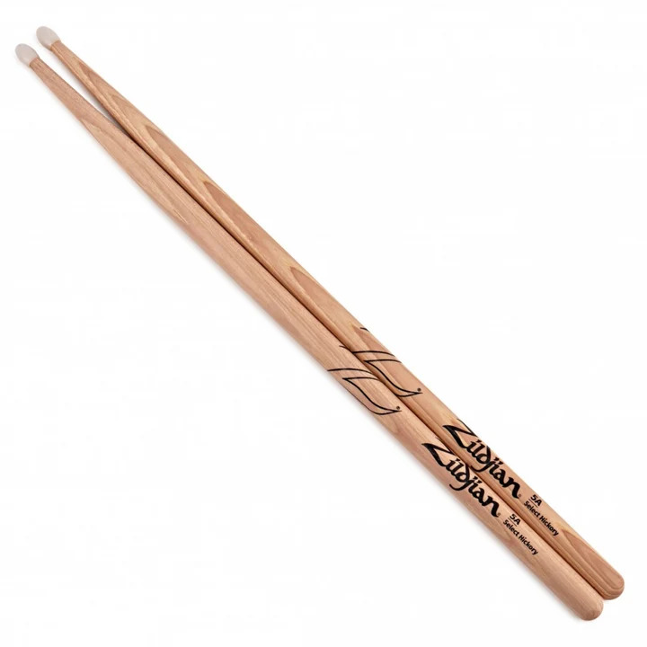ZILDJIAN 5ANN , 5A NYLON tip NATURAL DRUMSTICKS