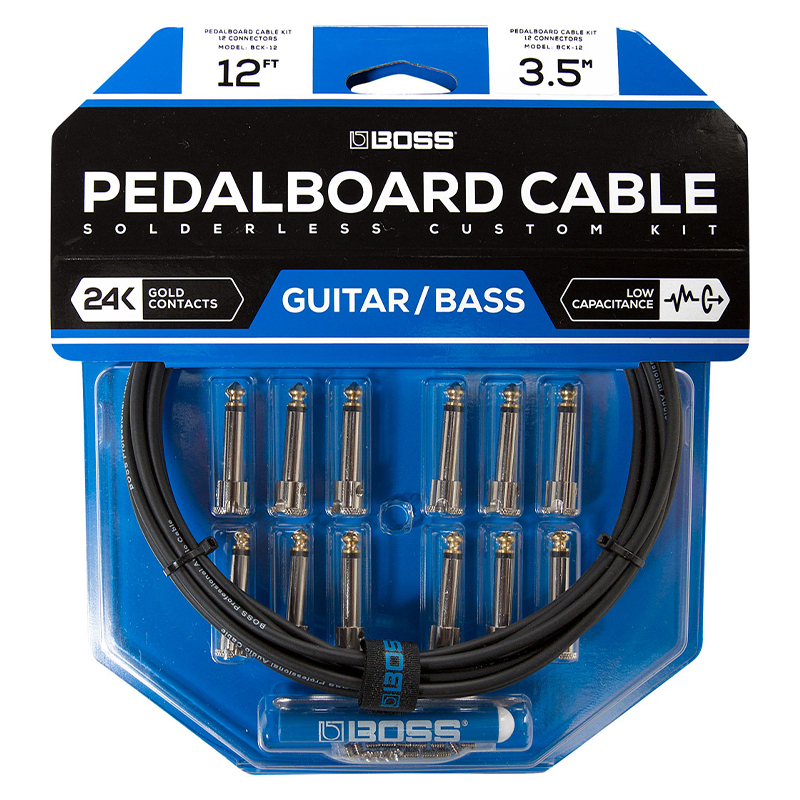 BOSS BCK-12 Solderless Pedal Board Cable Kit