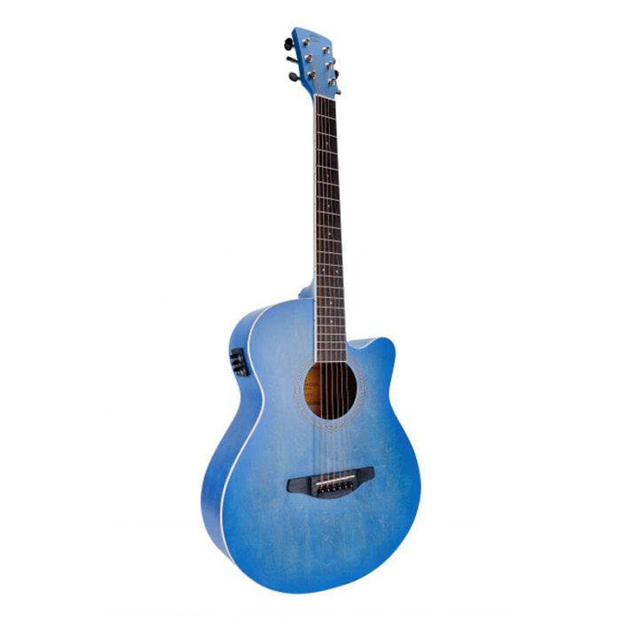 SOUNDSATION [SAGUARO-HW-CE BL] Electro/Acoustic Guitar