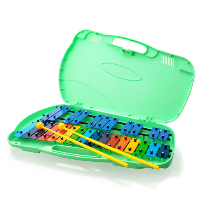 Angel [AG-27N] Cromatic Glockenspiel, 27 Notes And Colored Bars