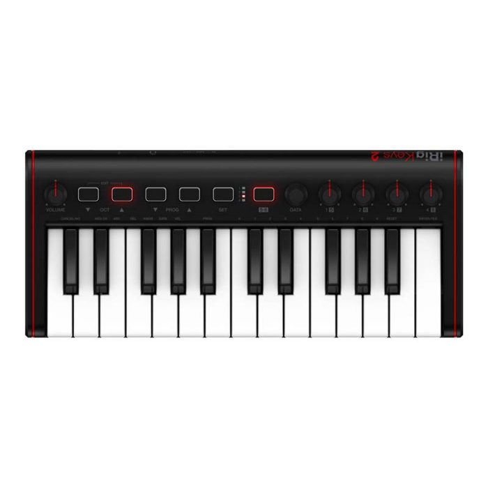IK Multimedia iRig Keys 2 Mini USB Controller Keyboard 25 Velocity-sensitive mini keys