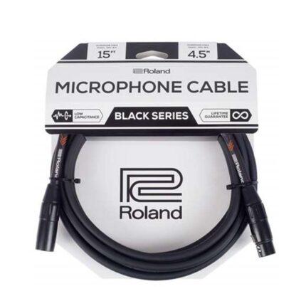 ROLAND RMCB15 4,5M MICROPHONE BLACK SERIES CABLE