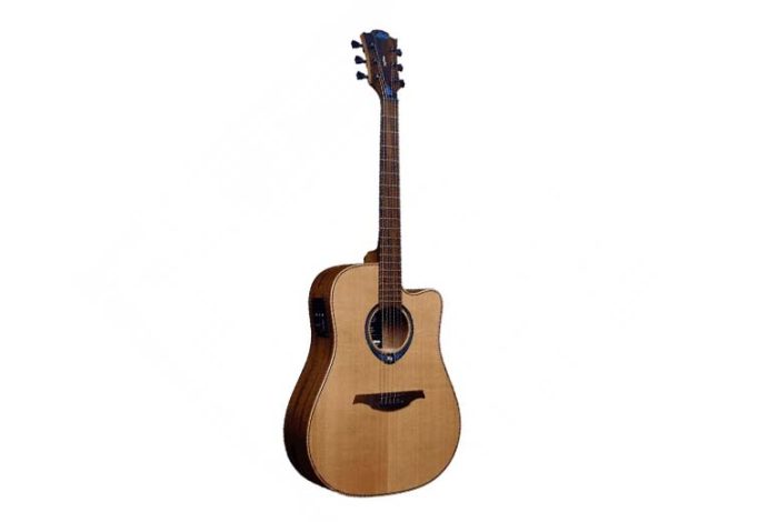 LAG Hyvibe 10 Dreadnought Cutaway Smart Guitar