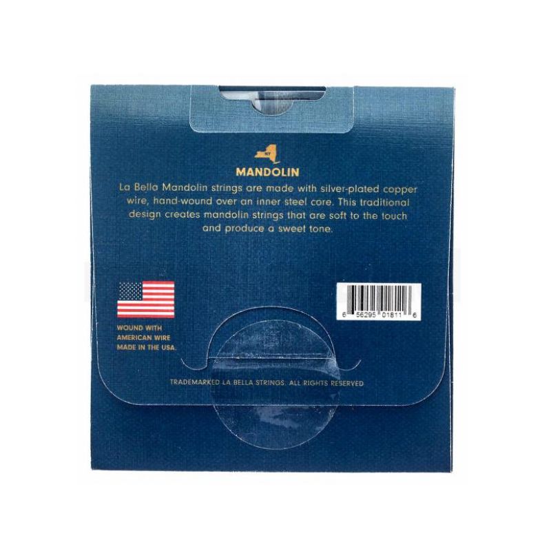 LA BELLA 770L MANDOLIN SILVER SET STRINGS LA BELLA 770L MANDOLIN SILVER SET STRINGS