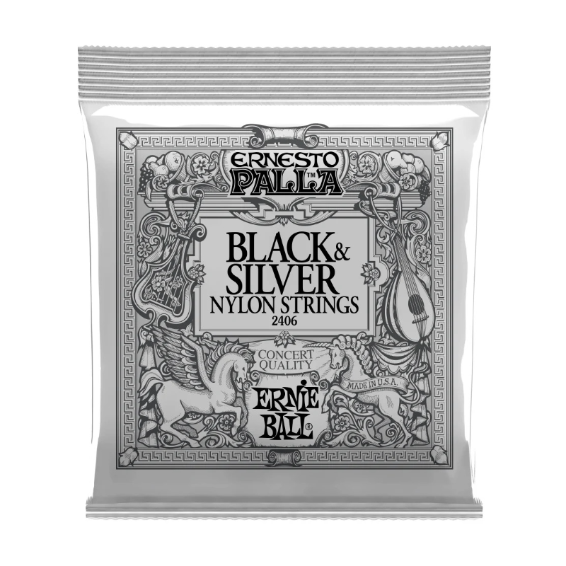 ERNIEBALL 4th ERNESTO PALLA NYLON classic Gtr STRINGS 6Pk P01534