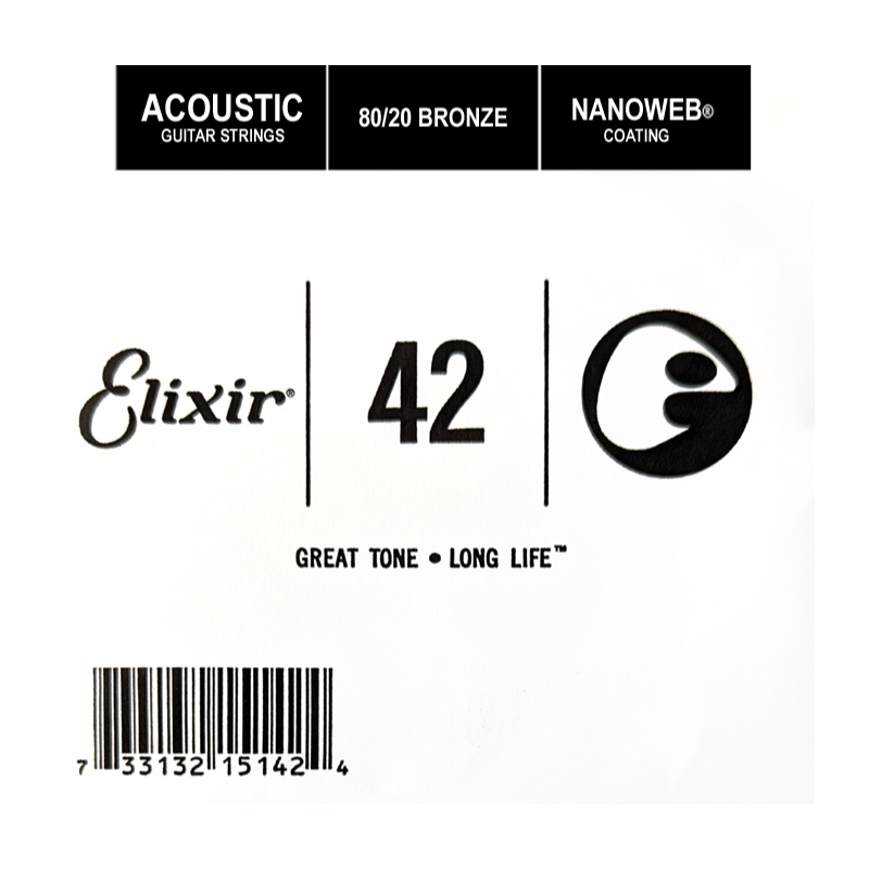 ELIXIR NW 0.42 ACOU. SINGLE STRING 15142