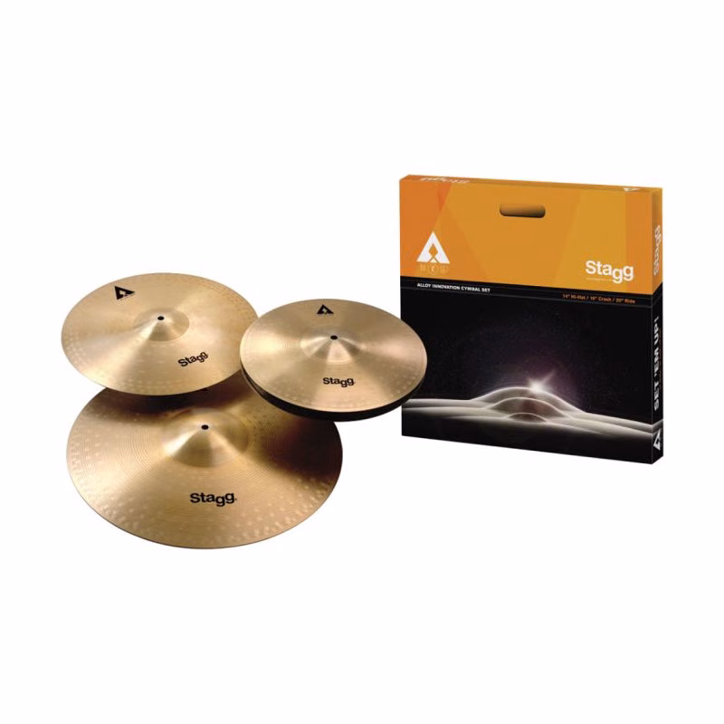 AXK-SET STAGG 3 CYMBALS PACK AXK-SET STAGG 3 CYMBALS PACK