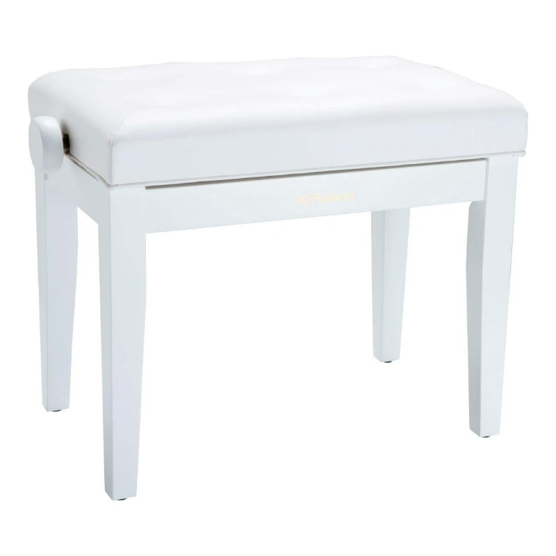 ROLAND RPB-300WH PIANO BENCH WHITE,VINYL SEAT