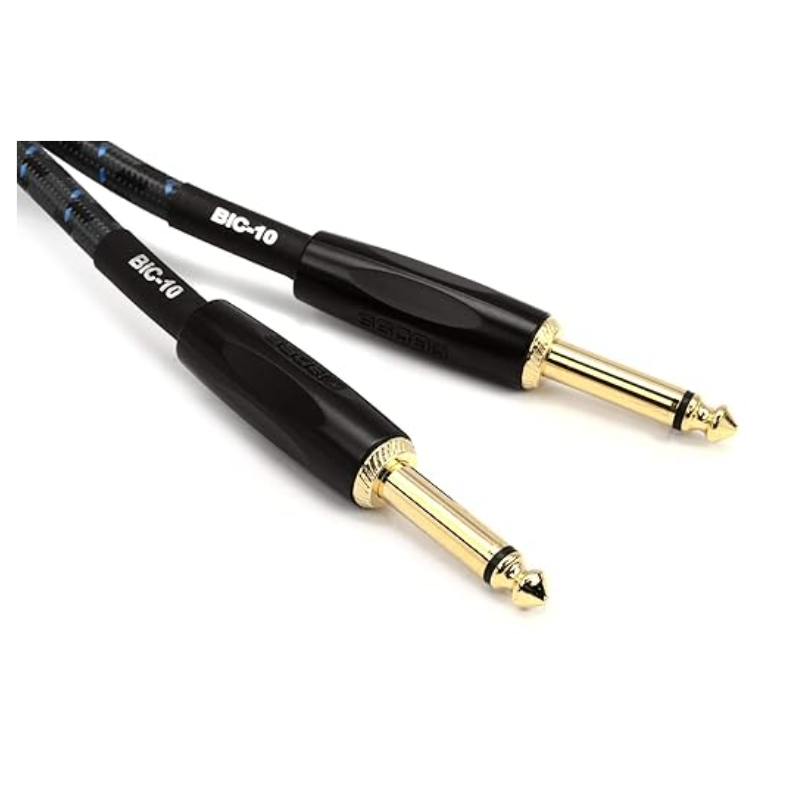 BOSS BIC-10A 3m Instrument Cable, Straight/Straight 1/4 jack