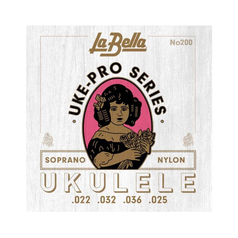 LA BELLA 200 Ukulele-Pro,Soprano set