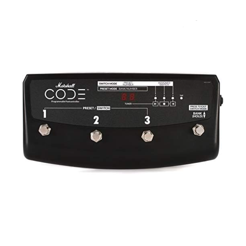 CODE 4 WAY PROGRAMMABLE FOOTSWITCH MARSHALL