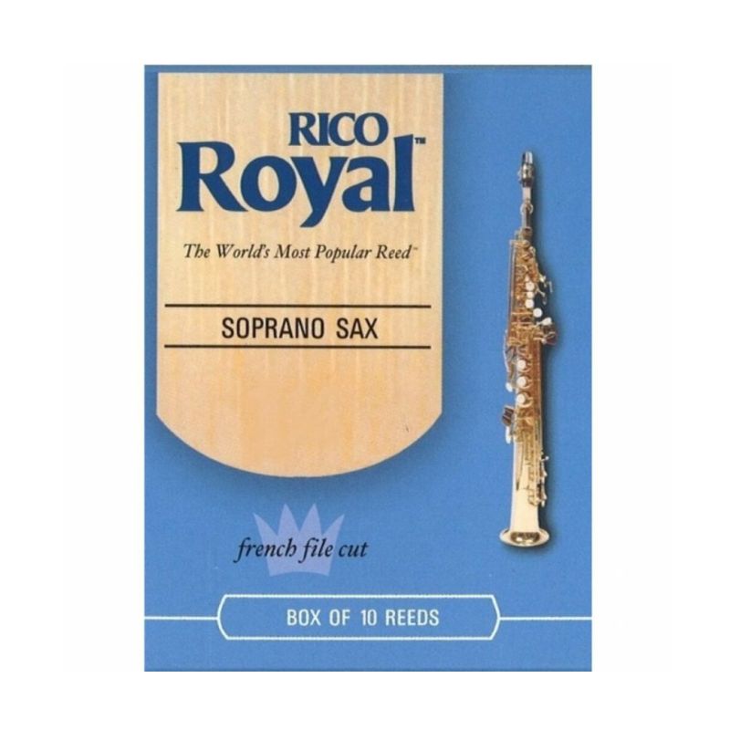RICO ROYAL SOPRANO SAX REEDS NO. 2,5