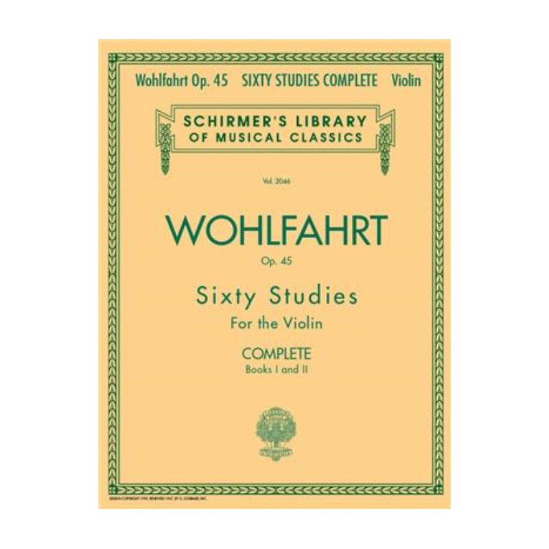 WOHLFAHRT 60 STUDIES OPUS 45