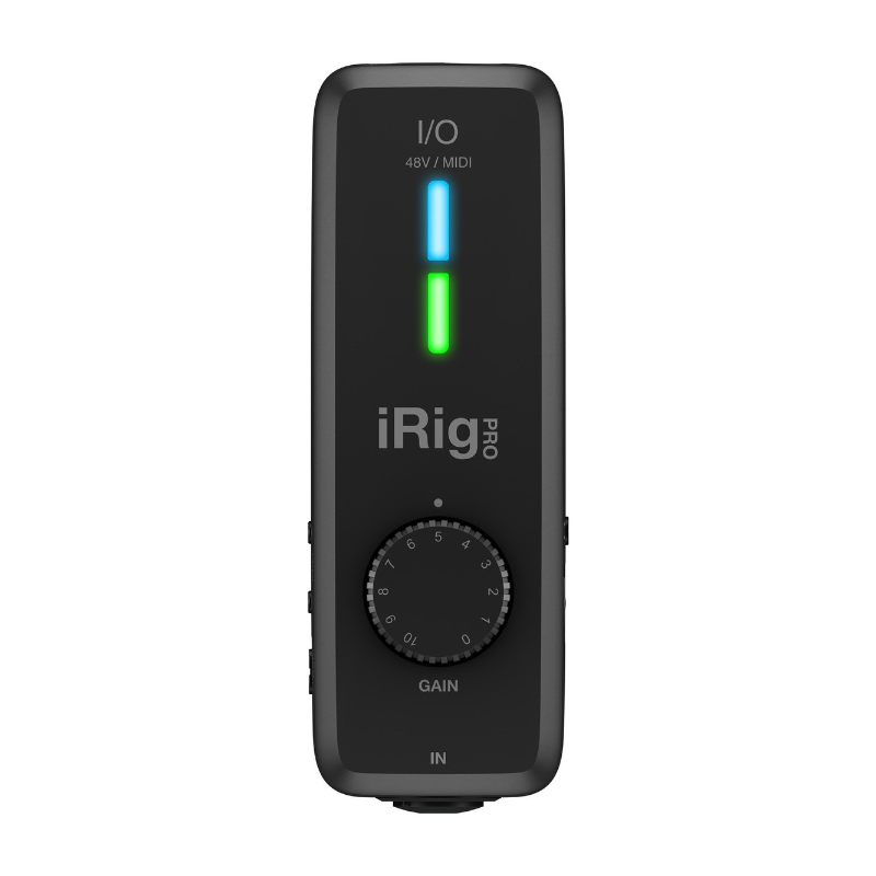 IK MULTIMEDIA Universal Audio And MIDI Interface For Mobile Devices And Computers IRIGPROI/0
