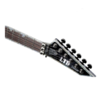 LTD MH-1000 FR QM/STBLK EMG set-throught guitar