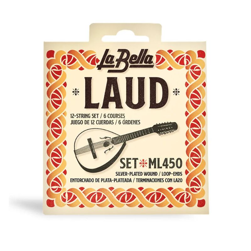 LA BELLA ML-450 SET LAUD 12 STRING SET