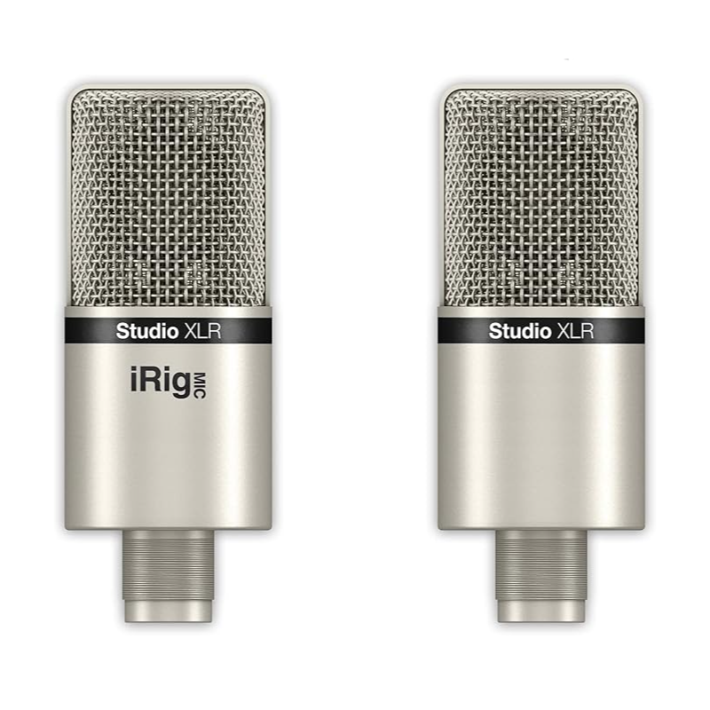 IK MULTIMEDIA Compact Large-Diaphragm Condenser Microphone IRIG MIC XLR IK MULTIMEDIA Compact Large-Diaphragm Condenser Microphone IRIG MIC XLR