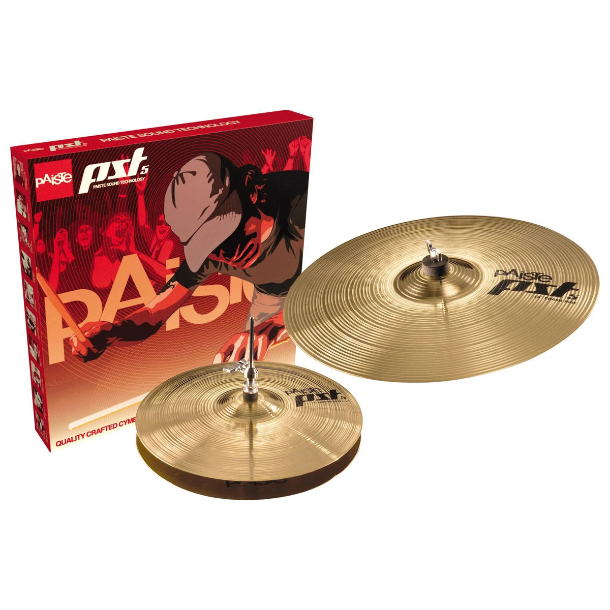 Paiste PST3 Starter Pack Set,14 Hi-Hat 18 Crash/Ride Paiste PST3 Starter Pack Set,14 Hi-Hat 18 Crash/Ride