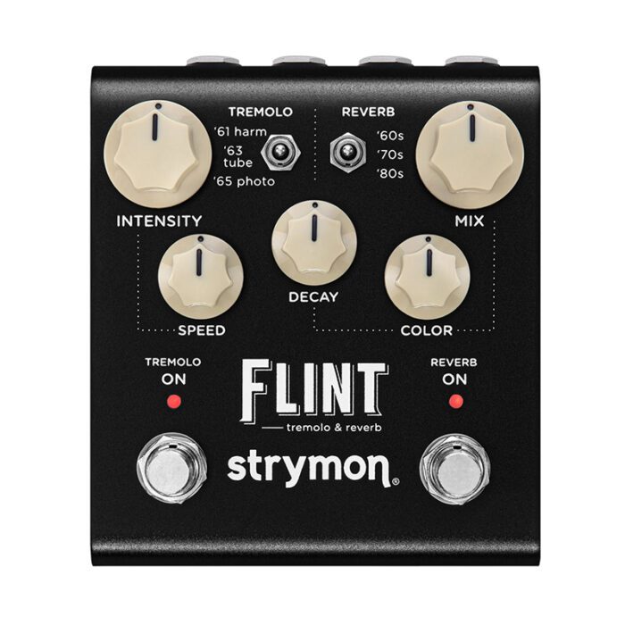 STRYMON Flint – Tremolo Effect Pedal and Reverb Effect Pedal