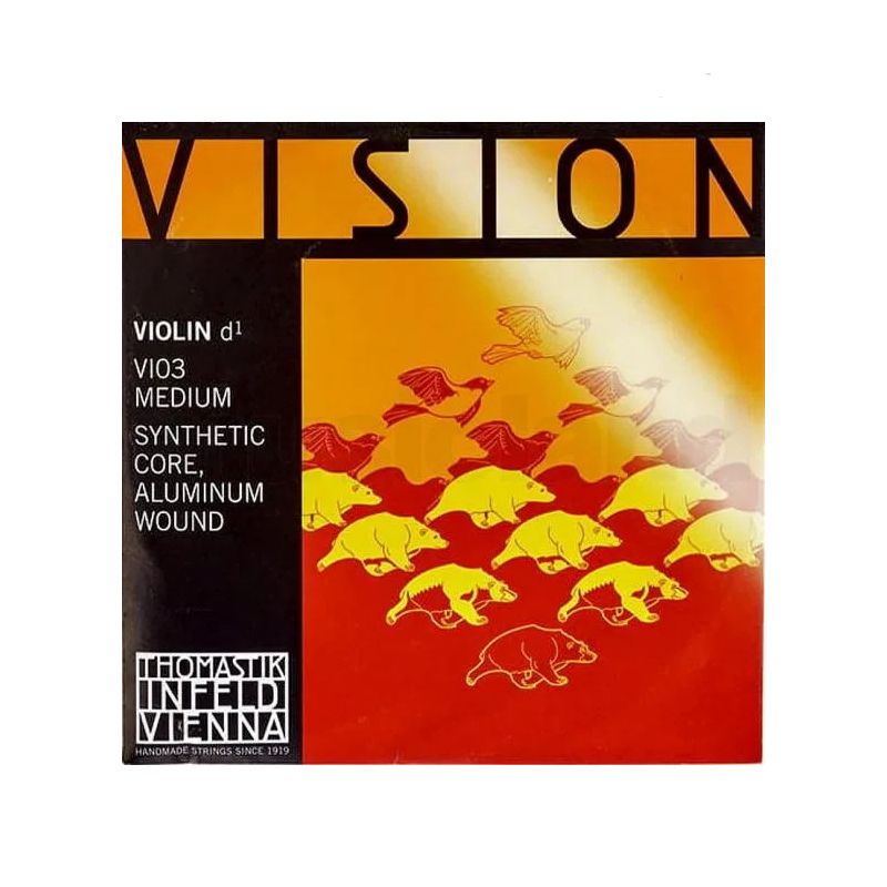THOMASTIK VI03 VISION VIOLIN D 4/4 SINGLE STRING THOMASTIK VI03 VISION VIOLIN D 4/4 SINGLE STRING