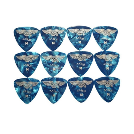 PRODIGY PPL12TP MEDIUM TURQUOISE PEARL LAIKI BOUZ. PICKS 12 PCS