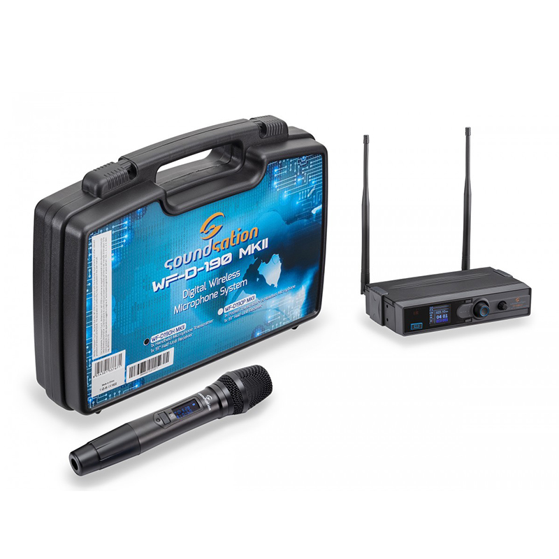 SOUNDSATION [WF-D190H MKII] 90-Channel UHF Digital Wireless Hand-Held Microphone System