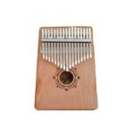 ANGEL ARK-B-FLOWER Mahogany Bevel Cut Body Kalimba 17 Notes