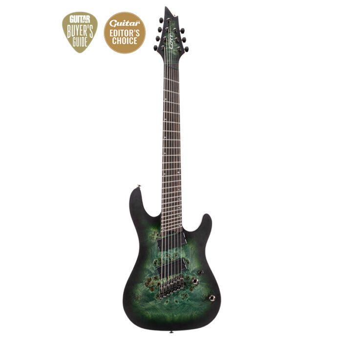 CORT KX507MS Star Dust Green 7 String Electric Guitar