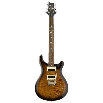 PRS SE Custom 24 Black Gold Burst Electric Guitar PRS SE Custom 24 Black Gold Burst Electric Guitar