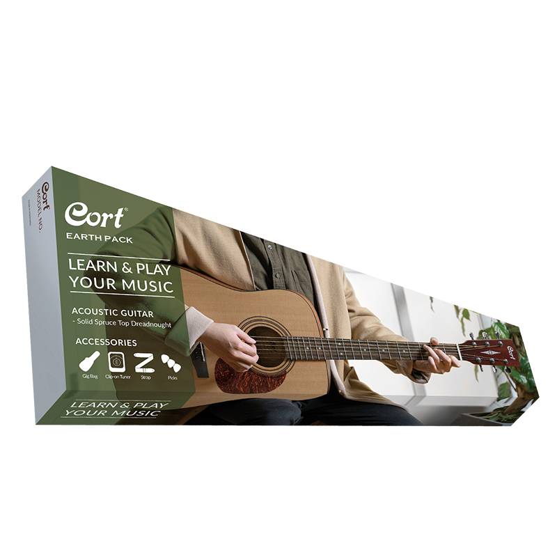 CORT Earth Pack Acoustic Starter Pack CORT Earth Pack Acoustic Starter Pack