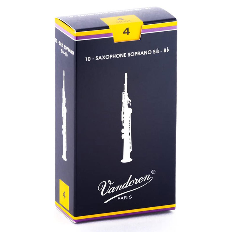 VANDOREN Traditional Soprano Raxophone Reeds No4