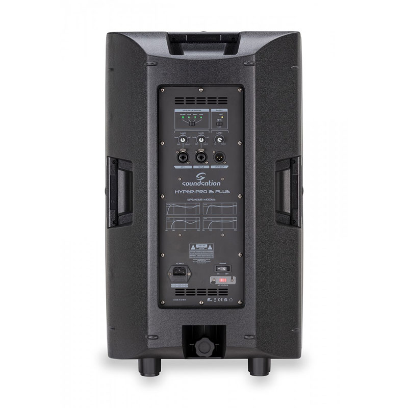 SOUNDSATION HYPER-PRO 15 PLUS 15” 2-Way Active Loudspeaker With DSP