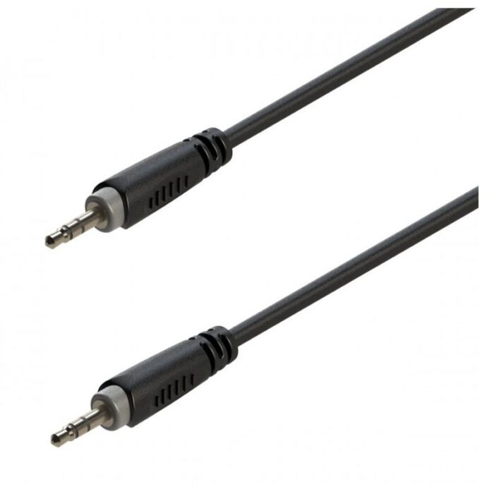 SOUNDSATION GL-JSmJSm3 Adapter cable 3.5mm Jack male Stereo - 3.5mm Jack Male Stereo 3mt