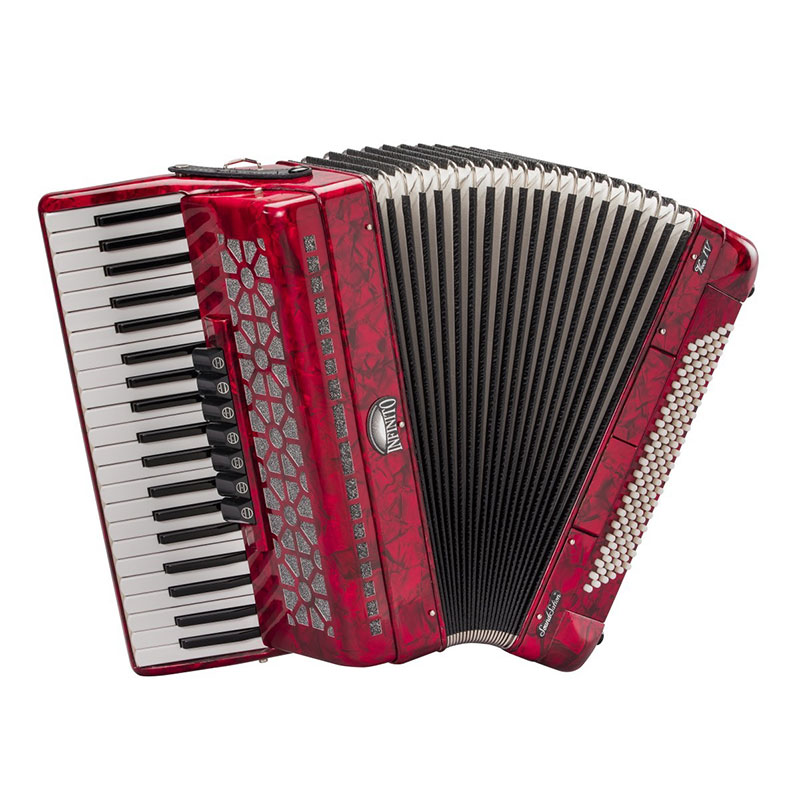 SOUNDSATION [A41120-RD] 120 Bass 3/5 Accordion Red