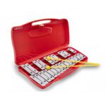 SOUNDSATION [SG-25N-RD] Chromatic Glockenspiel, 25 Notes With Red Case