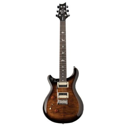 PRS SE Custom 24 Lefthand (Black Gold Burst) Electric Guitar