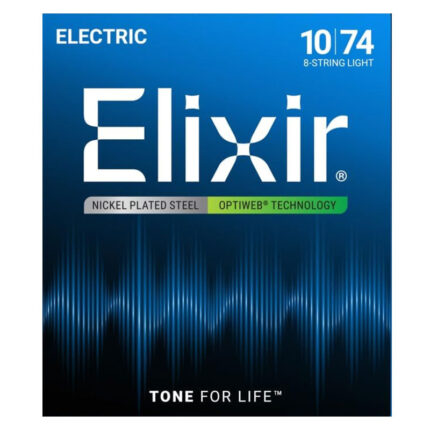 Elixir Optiweb 8-String Light 10- 74(19062)