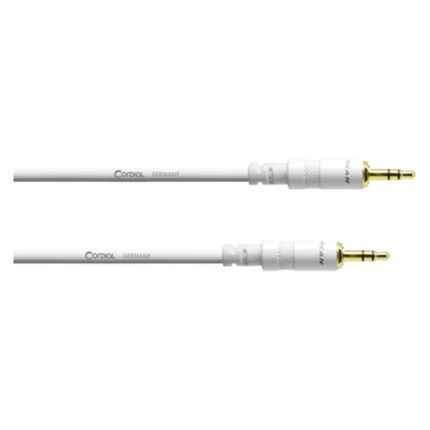 CORDIAL CFS 0.9 WW-SNOW White 3.5 mm Mini Jack Stereo Cable 0.9m