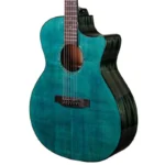 TYMA G-3CB BLUE EL/ACOUSTIC SOLID SITKA SPRUCE,T-200PRO BAG SET TYMA G-3CB BLUE EL/ACOUSTIC SOLID SITKA SPRUCE,T-200PRO BAG SET