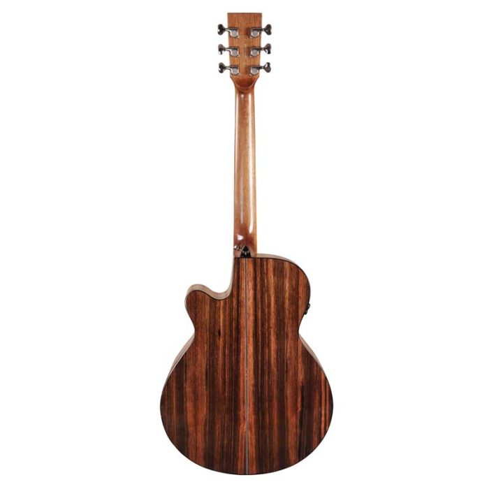 TYMA A2 CUSTOM -ZL Solid Sitka Spruce/African Ebony T-5 Pickup-up El/Acoustic Guitar