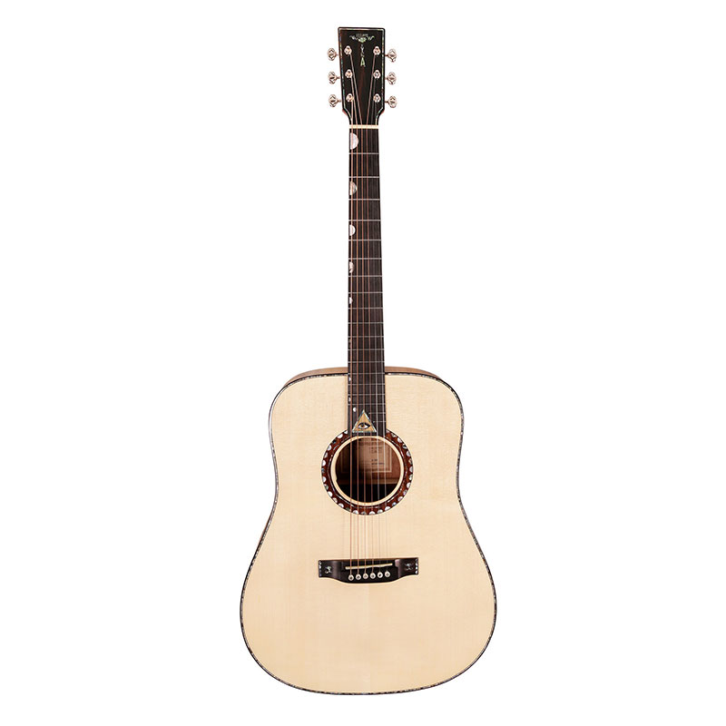 TYMA V-30E All Solid Electro/Acoustic Guitar