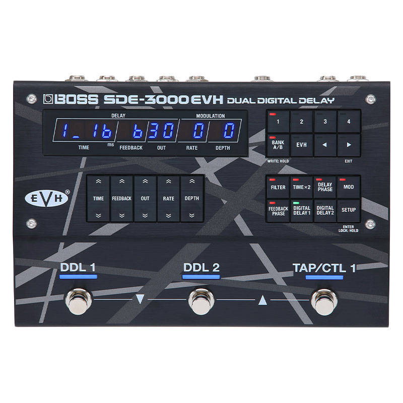 BOSS SDE-3000EVH Special Edition Dual Delay BOSS SDE-3000EVH Special Edition Dual Delay