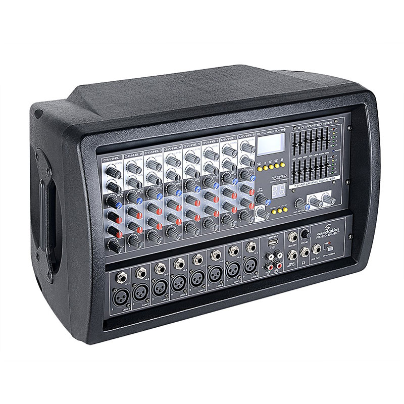 SOUNDSATION [PMX-8UBT] 8-Channels 300W Max. Powered Mixer With Bluetooth™, Effects And MP3 Player