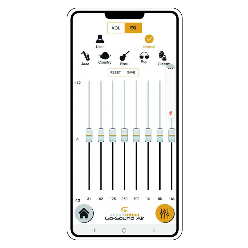 SOUNDSATION GO-SOUND 15AIR - Sistema Audio MP3 Con Bluetooth, 2 Microfoni VHF E Controllo Aria - Foto 6